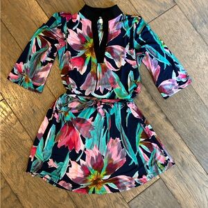 Heimish U.S.A. Floral tropical dress Women’s size Large